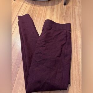 Loft maroon leggings